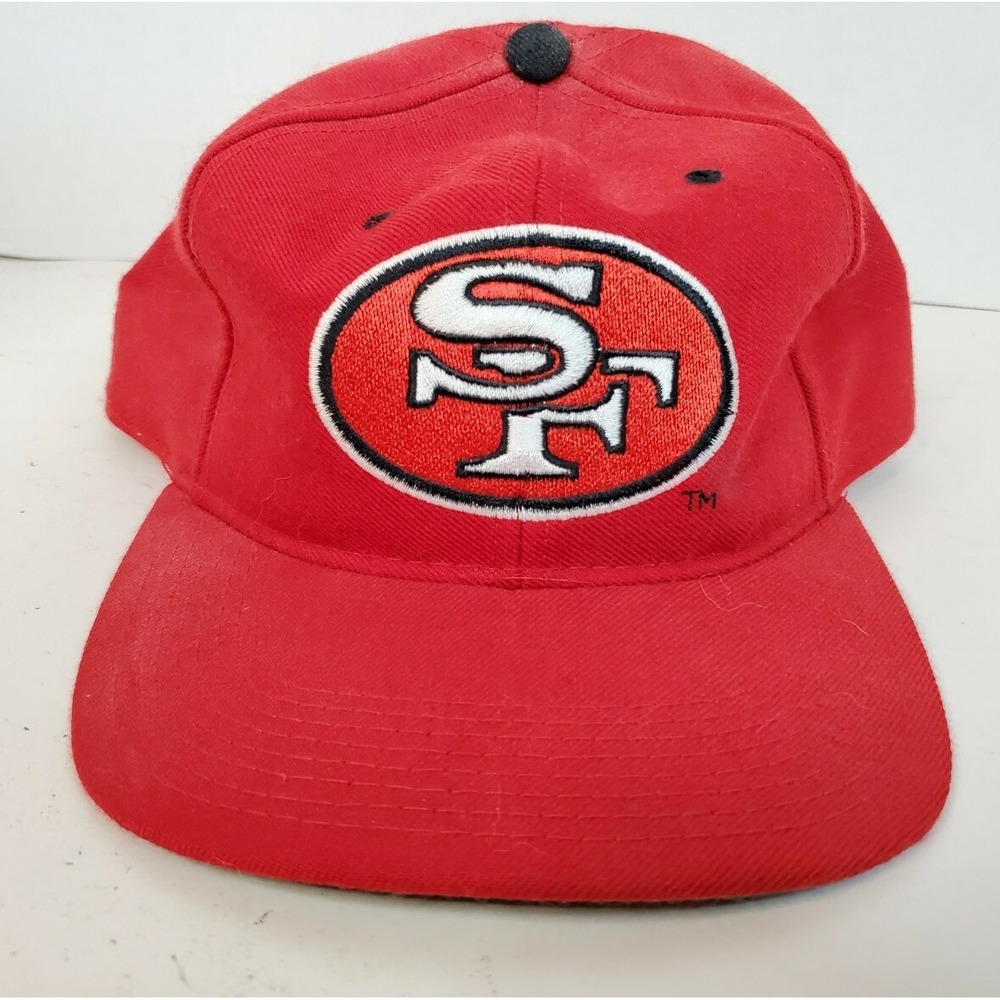 New Era Vintage 90s San Francisco 49ers NFL Football Fitted 7 3/8 Wool Blend Hat